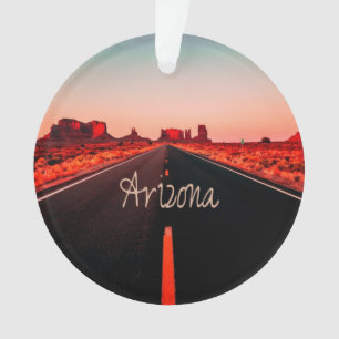 Arizona Sunset Desert Red Rocks Ornament