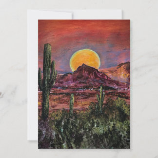 Arizona Sunset Thank You Card