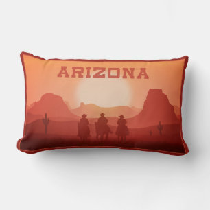 Arizona Sunset throw pillows