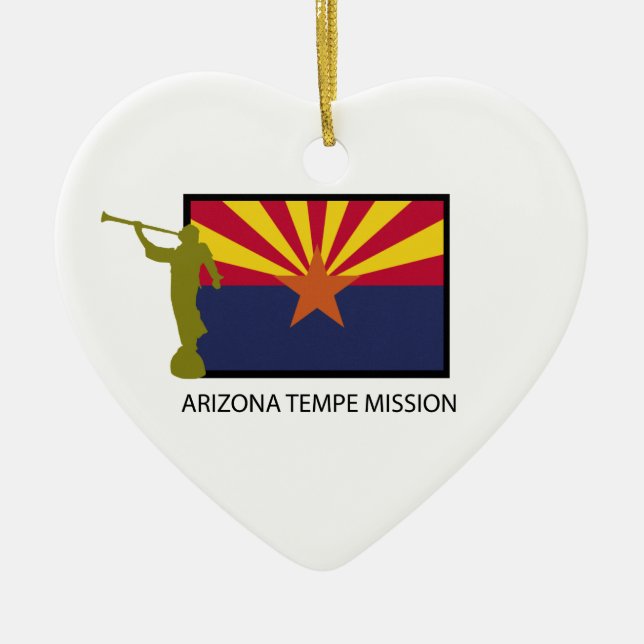 ARIZONA TEMPE MISSION LDS CTR CERAMIC ORNAMENT (Front)
