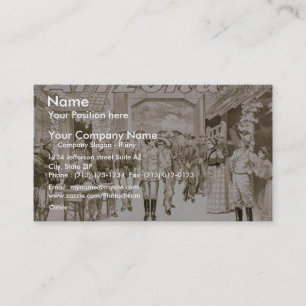 Arizona, 'The Court Martial' Retro Theatre Business Card