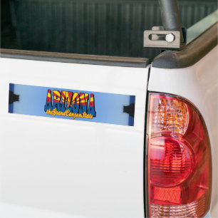 Arizona the Grand Canyon State Bumper Sticker