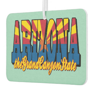 Arizona the Grand Canyon State Car Air Freshener