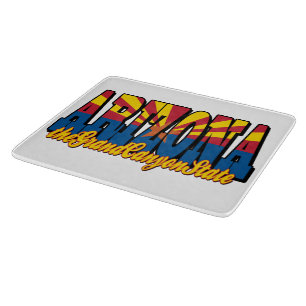 Arizona the Grand Canyon State Cutting Board