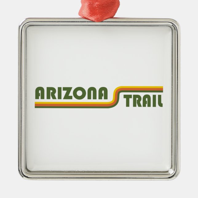 Arizona Trail Metal Ornament (Front)