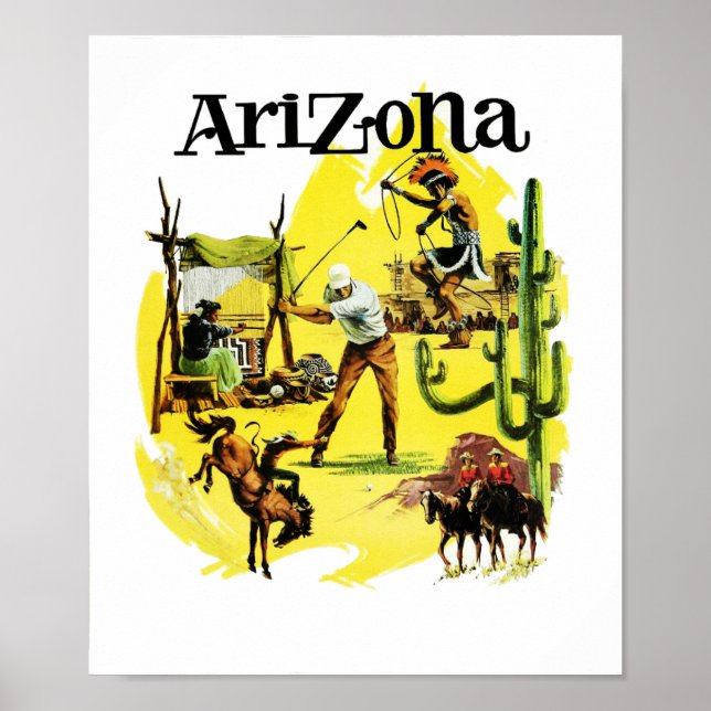 Arizona travel poster (Front)