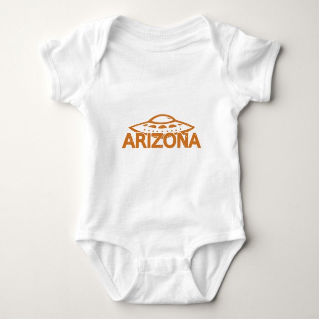 Arizona UFO Baby Bodysuit (Front)