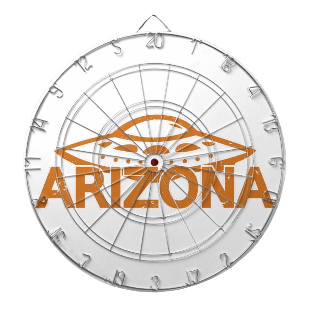 Arizona UFO Dartboard (Front)