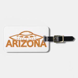 Arizona UFO Luggage Tag