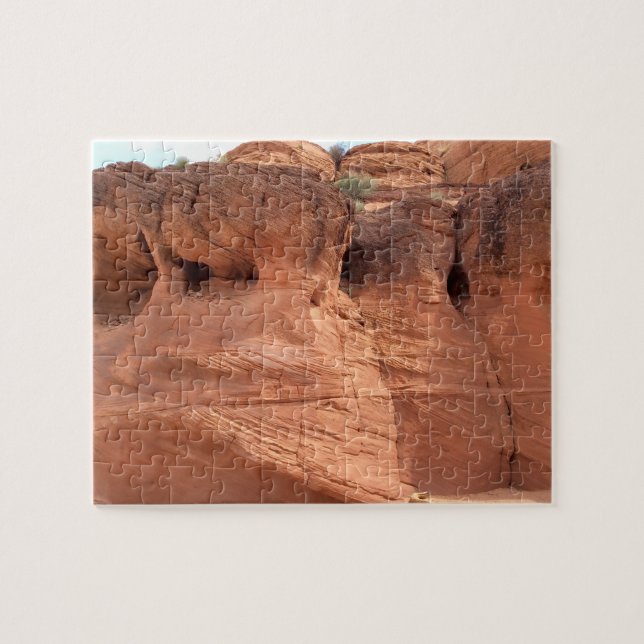 ARIZONA - Upper Antelope Canyon A - Red Rock Jigsaw Puzzle (Horizontal)