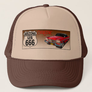 Arizona US Route 666 - Christine Trucker Hat