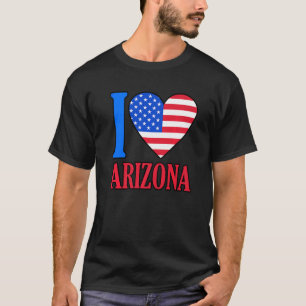 Arizona Usa Flag T-Shirt