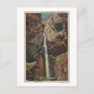 Arizona - View of Ribbon Falls in Grand Canyon Postcard
