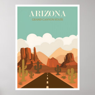 Arizona vintage poster