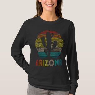 Arizona Vintage Retro Cactus Men Women Clothing T-Shirt