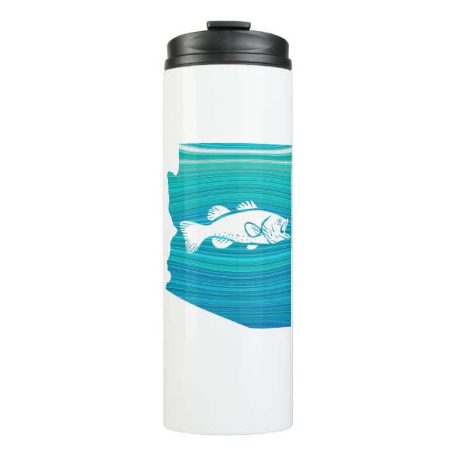 Arizona Wave Fishing Thermal Tumbler (Front)