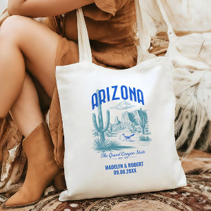Arizona Wedding Welcome Gift Bridesmaids, Guests Tote Bag