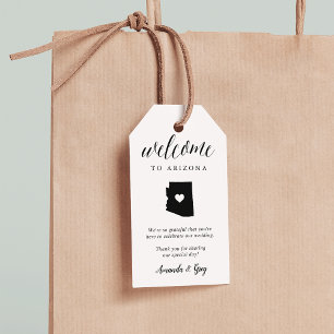 Arizona Wedding Welcome Gift Tags