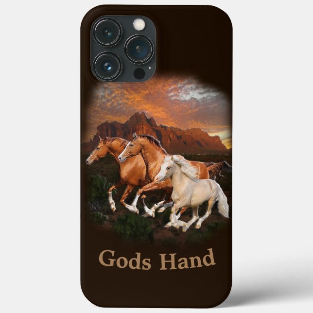 Arizona Wild horses Case-Mate iPhone Case (Back)