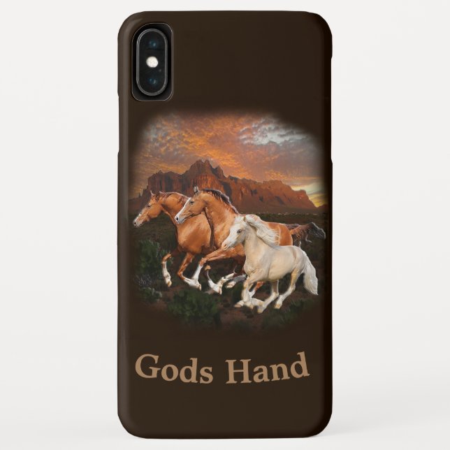 Arizona Wild horses Case-Mate iPhone Case (Back)