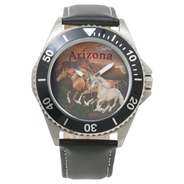 Arizona Wild horses Watch (Front)
