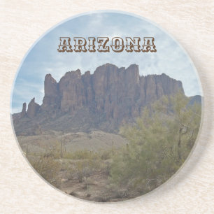 Arizona Wilderness Mountain Photo Desert Landscape Coaster