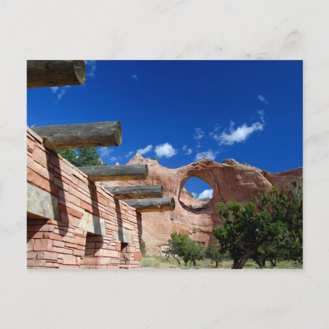 Arizona, Window Rock. Capital of the Navajo Postcard (Front)