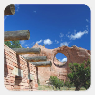 Arizona, Window Rock. Capital of the Navajo Square Sticker