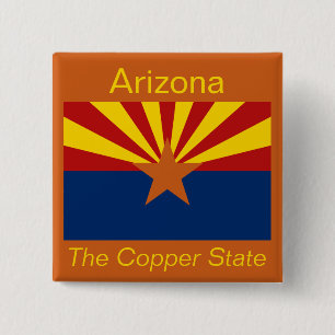 Arizonan Flag Button