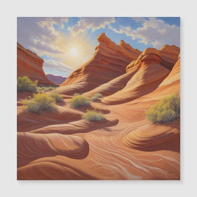 Arizona's The Wave in Coyote Buttes (Front)