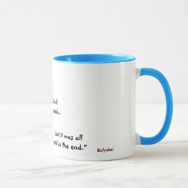 Arjur's Epic Quote Mug (Right)