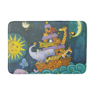 Ark At Night Bath Mat