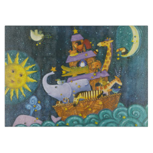 Ark At Night Cutting Board