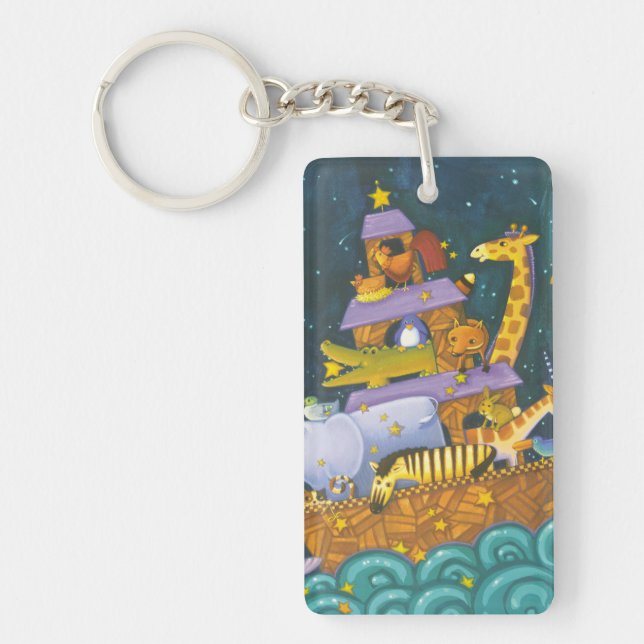 Ark At Night Key Ring (Front)