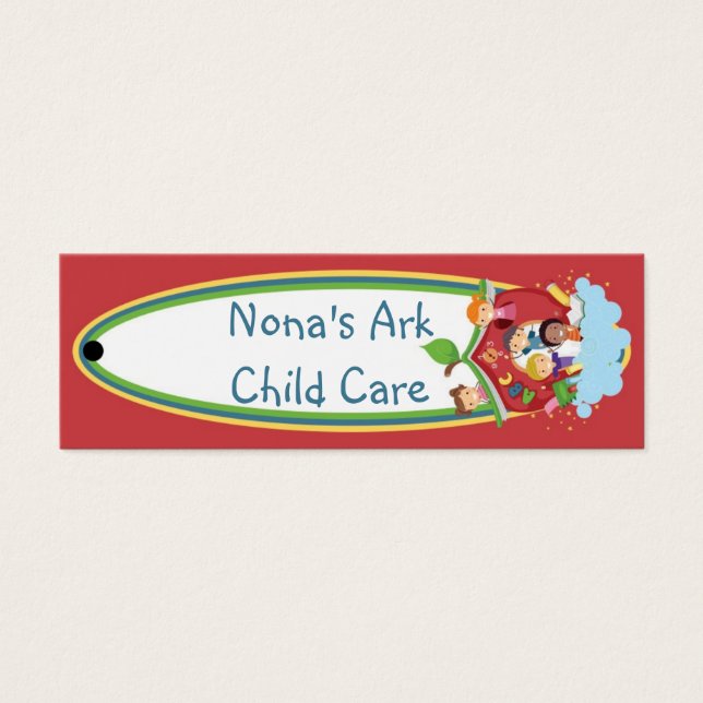 Ark Child Care Hang Tag (Front)