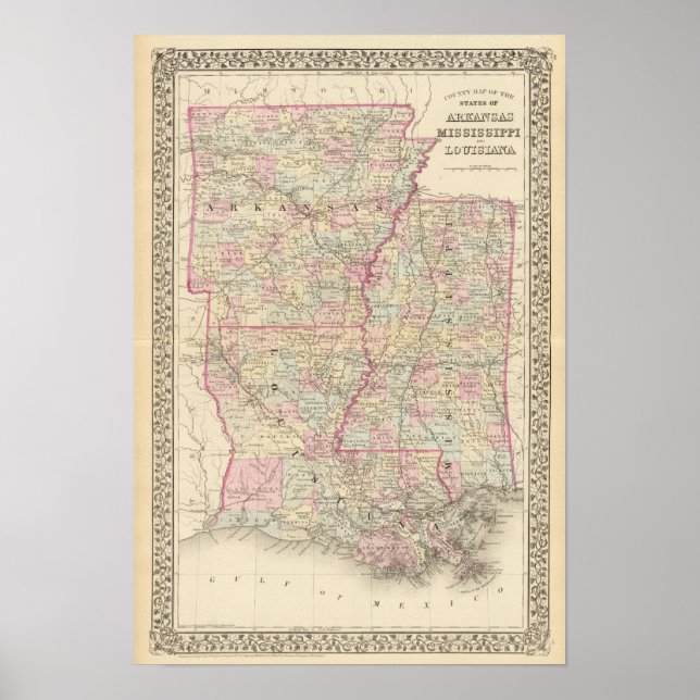 Ark, Miss, La 2 Poster (Front)