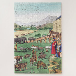 Ark of Noah with animals Jigsaw Puzzle