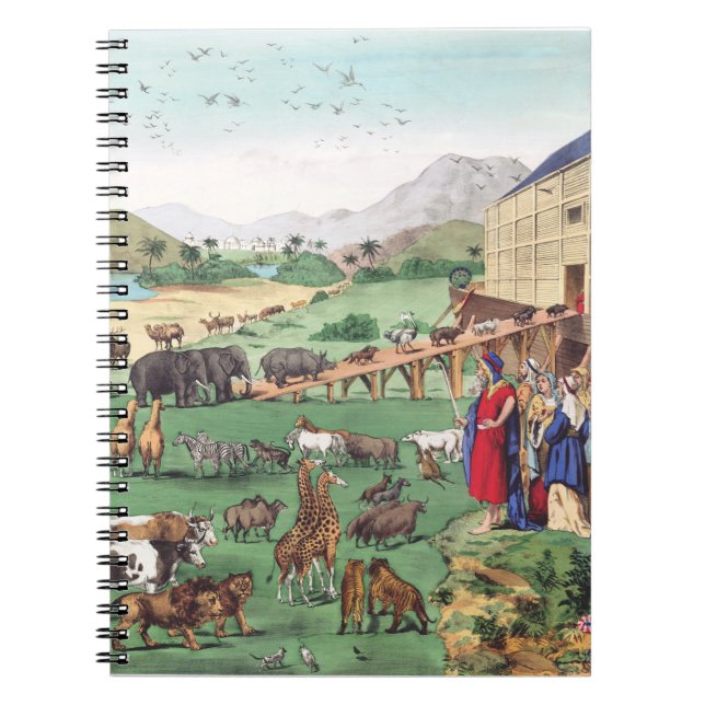 Ark of Noah with animals Notebook (Front)