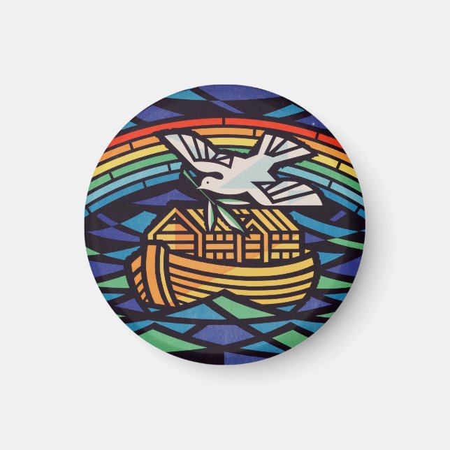 Ark of Noah with Holy Spirit Magnet (Front)