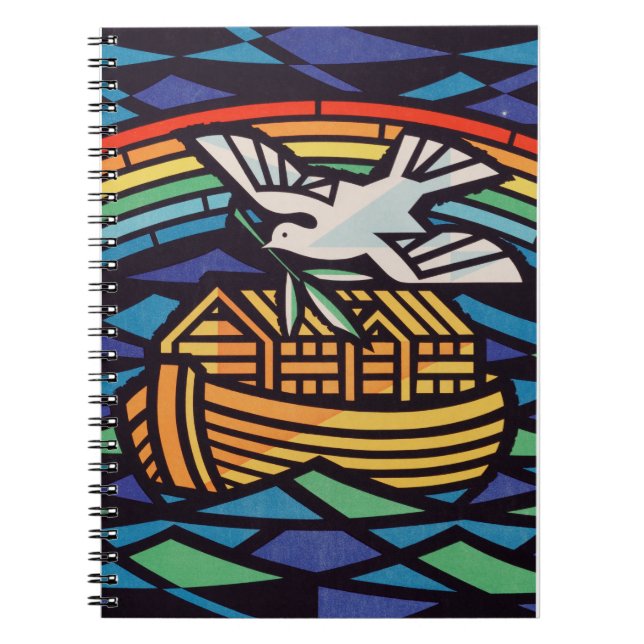 Ark of Noah with Holy Spirit Notebook (Front)