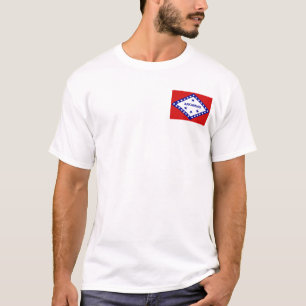 Arkansan Flag + Map T-Shirt