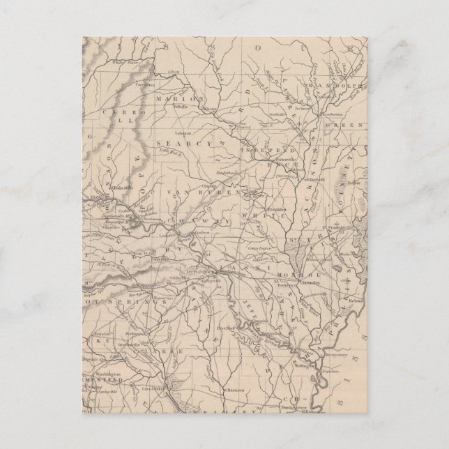 Arkansas 2 postcard (Front)