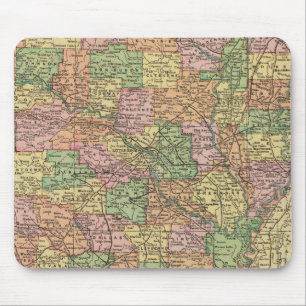 Arkansas 4 mouse pad
