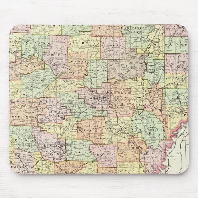Arkansas 6 mouse pad (Front)