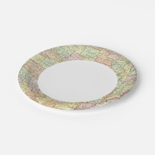 Arkansas 6 paper plate
