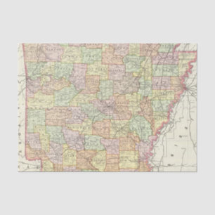 Arkansas 6 tissue paper