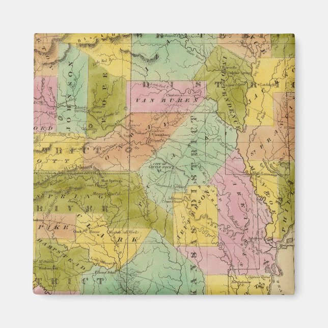 Arkansas 9 magnet (Front)