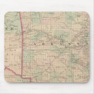 Arkansas and portion of Indian Territory Mouse Pad