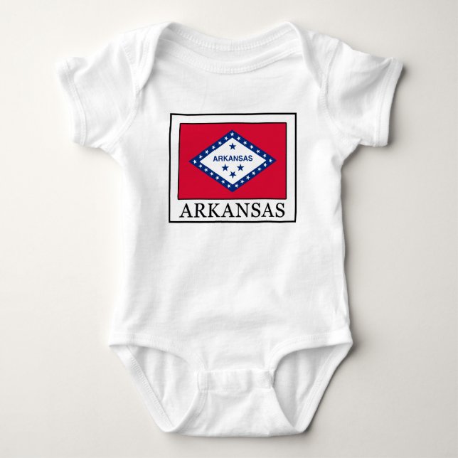 Arkansas Baby Bodysuit (Front)