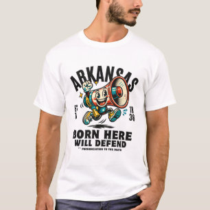 Arkansas : born here T-Shirt